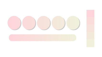 Abstract gradient background with Rose Quartz and Cream color palette. Abstract illustration with gradient blur design. Blurred colored abstract background. Colorful gradient. Vector illustration