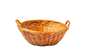 PNG Image of Empty Wicker basket
