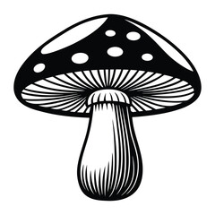 vector mushrooms