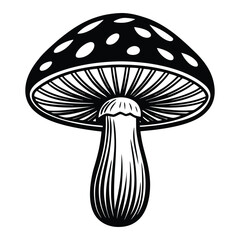 vector mushrooms