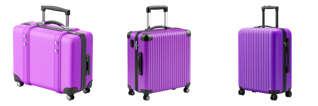 Stylish and Durable Purple Luggage for Travel Enthusiasts and Adventurers on the Go