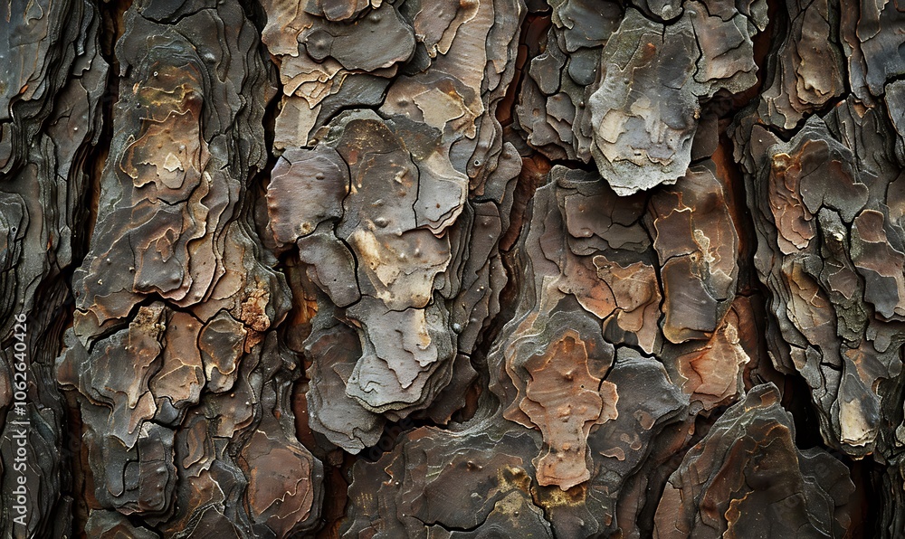Aufkleber pine tree bark texture. abstract background and texture for design.