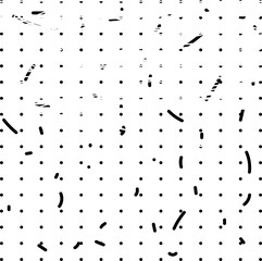 Noisy jagged texture with dots and particles.