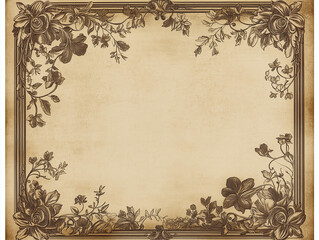 Obraz premium Ornate Victorian-style paper