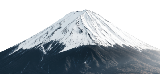 PNG Image of Illustration Mount Fuji