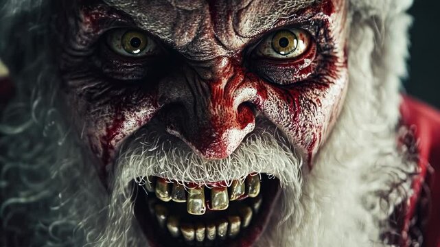 Evil Santa Claus, creepy santa, horror santa, scary santa, nightmare santa, christmas horror