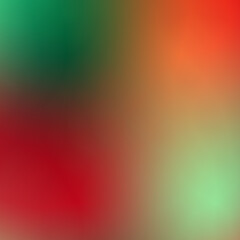 Green orange gradient background 