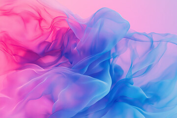 Obraz premium Vaporwave gradient background, vibrant pink and blue