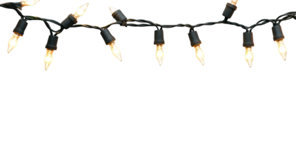 Yellow lights for nighttime celebrations