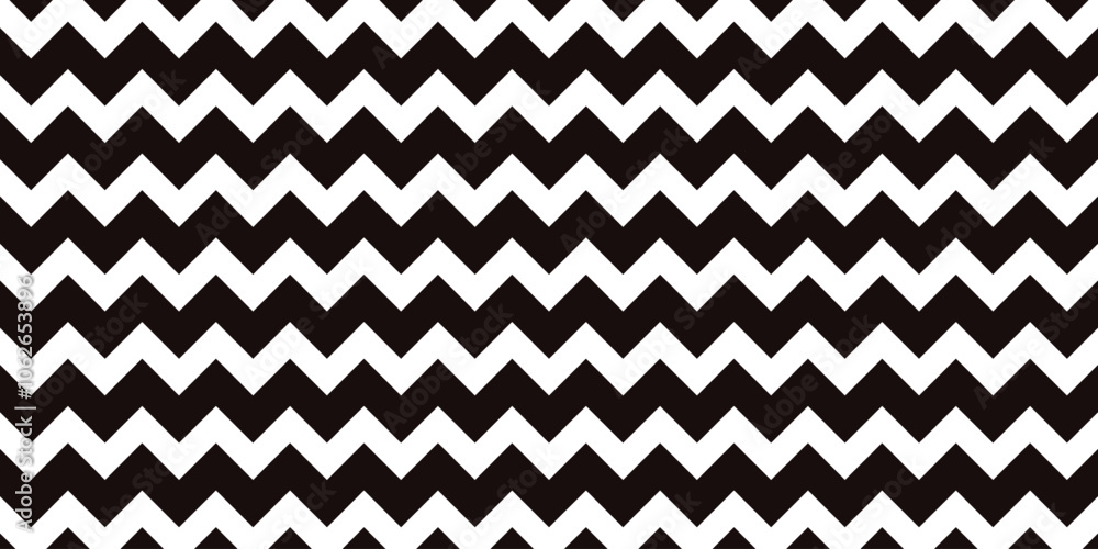 Wall mural geometric lines pattern background zigzag