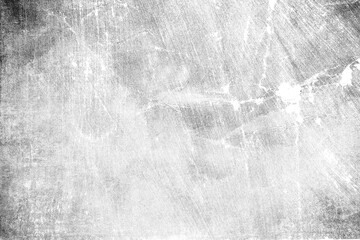 Abstract grunge texture effect, scratch and dust particle grain on white background. Dirt overlay or screen effect use for grunge and vintage image style