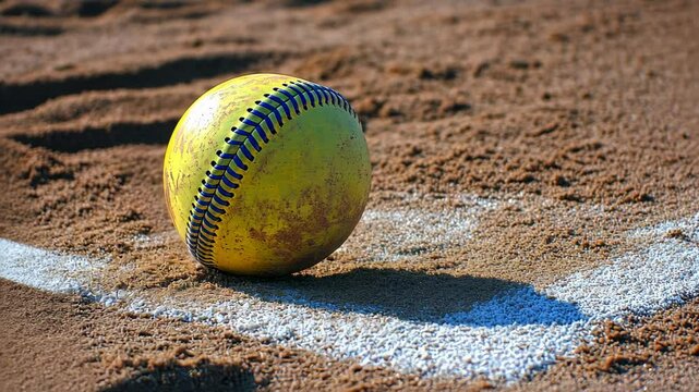 Softball on the Field, baseball, sport, game, play, competition