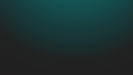 Teal dark gradient abstract background for backdrop or presentation