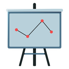 Presentation Board Illustration