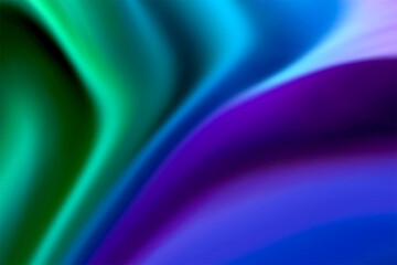 Vibrant abstract background with swirling blue, green, and purple colors