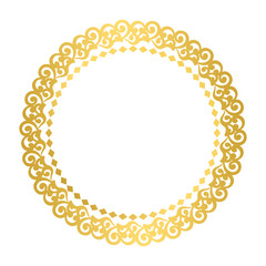 circular decorative frame bor...