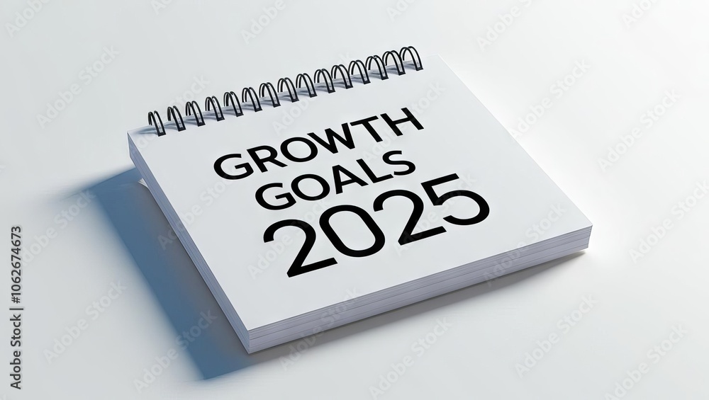 Poster a notepad displaying 