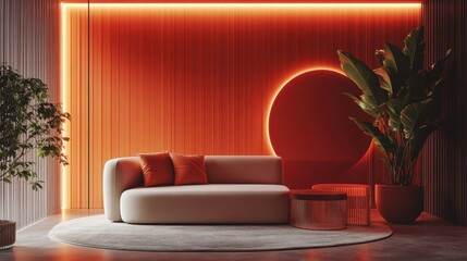 Sign company mockups indoors interior design.