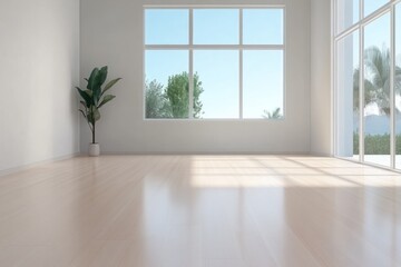 Modern Minimalism in Loft Living Room Design