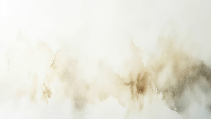 Abstract horizontal watercolor background. Hand drawn vector texture. Brush stroked painting pastel color watercolour