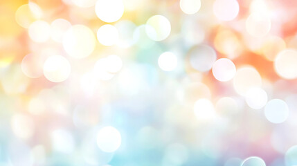 Obraz premium Abstract circular bokeh background. Colorful circles of light.