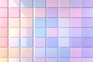 Colorful Abstract Glass Mosaic Tile Wall Texture Banner