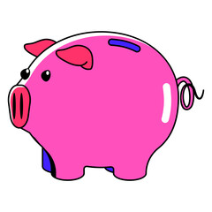 Piggy Bank Illustration