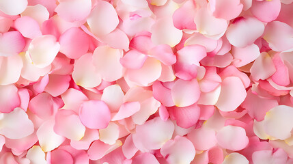 Fototapeta premium Soft pink cherry blossom petals create delicate and serene atmosphere