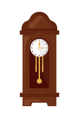 wooden clock home item
