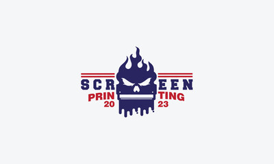 Fototapeta premium Barbecue logo design vector template