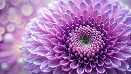 Close-up of a delicate purple flower with intricate patterns and soft texture, close-up photography, garden flowers