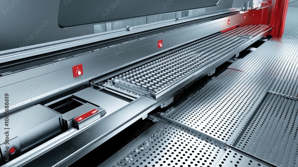 Poster advanced machinery with precise automation features