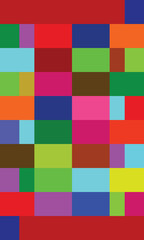 Abstract Colorful Geometric Vector Illustration Collage For Book Cover, Banner, Flyer, Social Media Story, and Page Layout Design.