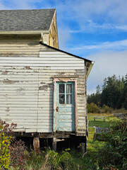 Old weathered farmhouse