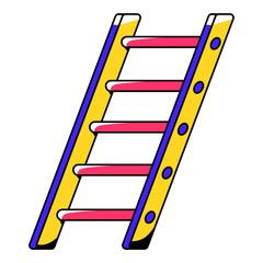 Ladder Equipment Illustration