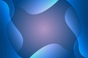 Blue Gradient Style Abstract Background
