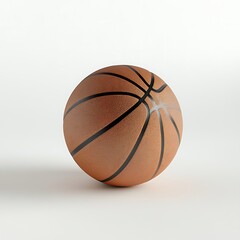 Fototapeta premium Basketball Ball isolated on white background