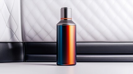 Showcase your interior with a sleek automotive leather cleaner in a functional bottle design