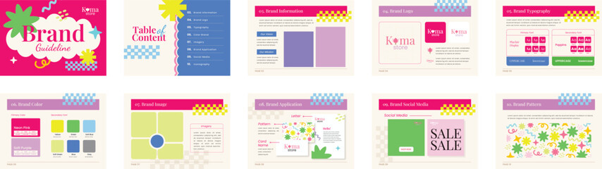 Kima - Fashion Brand Guideline