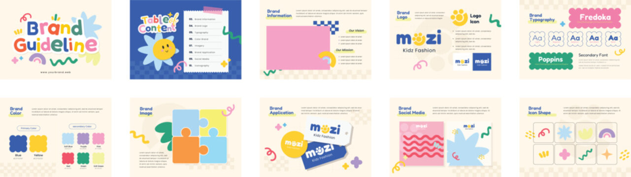 Mozi - Fashion Brand Guideline