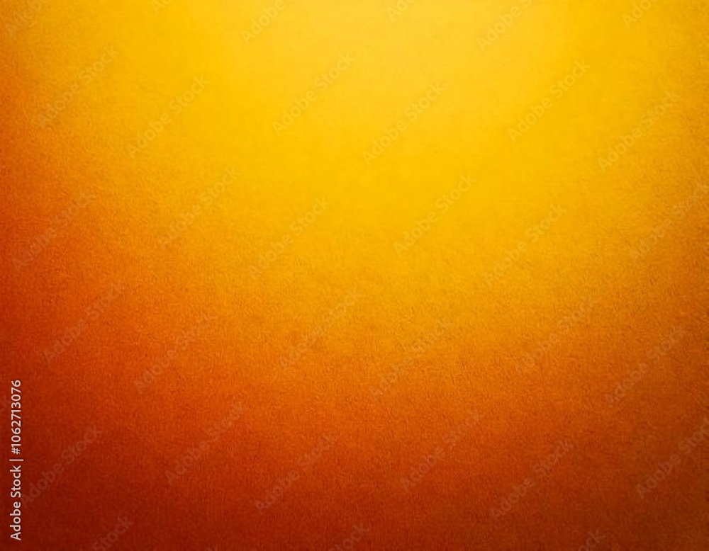 Poster orange and yellow gradient background with a textured surface and a dark to light transition, creati