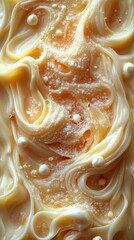 Creamy Italian Pasta Carbonara, indulgent dish with rich flavors, subtle light play, inviting presentation, perfect for culinary enthusiasts