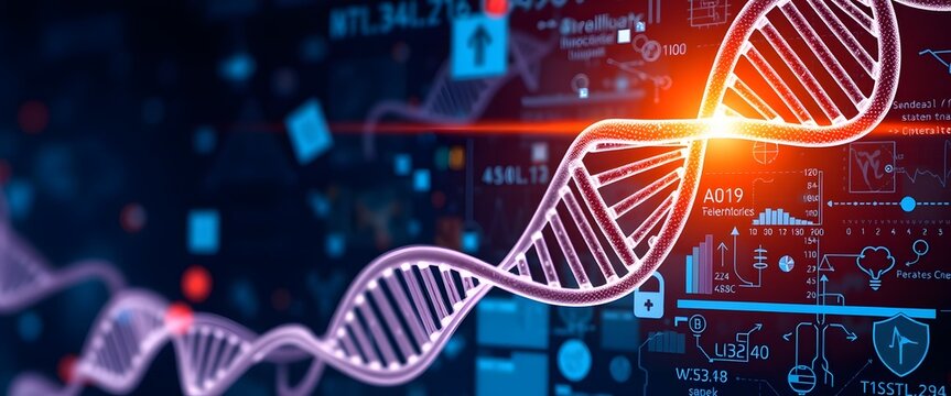 Background Biotech DNA Sequencing