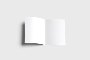 A4 Bifold Brochure Blank Background