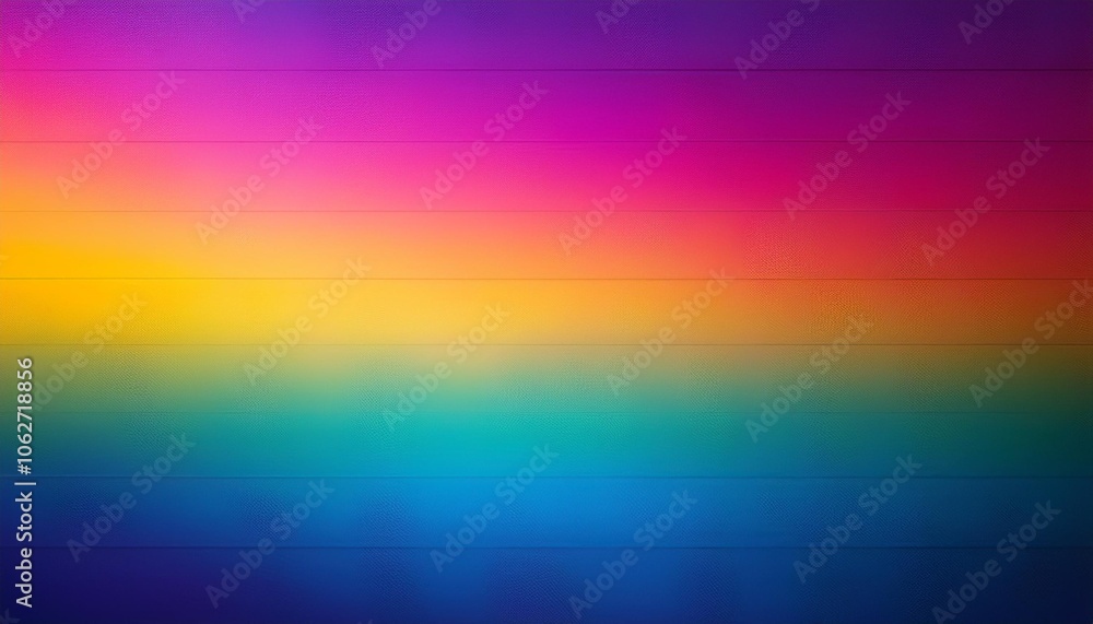 Aufkleber vibrant rainbow gradient with smooth color transitions, creating a bold and colorful design