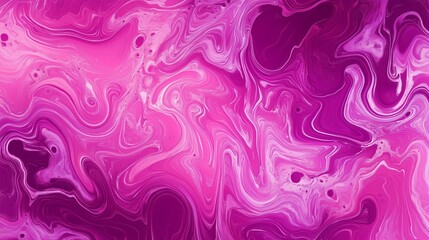 A Vibrant Abstract Artwork of Swirling Pink and Purple Hues