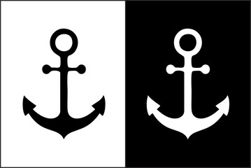 Illustration vector graphic of anchor ship icon