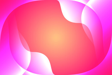 Pink And Yellow Abstract Background Style