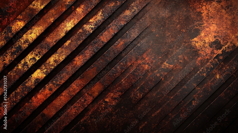 Poster textured abstract background with warm tones and depth