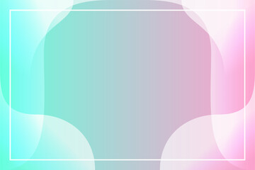 Pink And Green Abstract Background Style